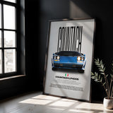 Countach LP400S Car Poster