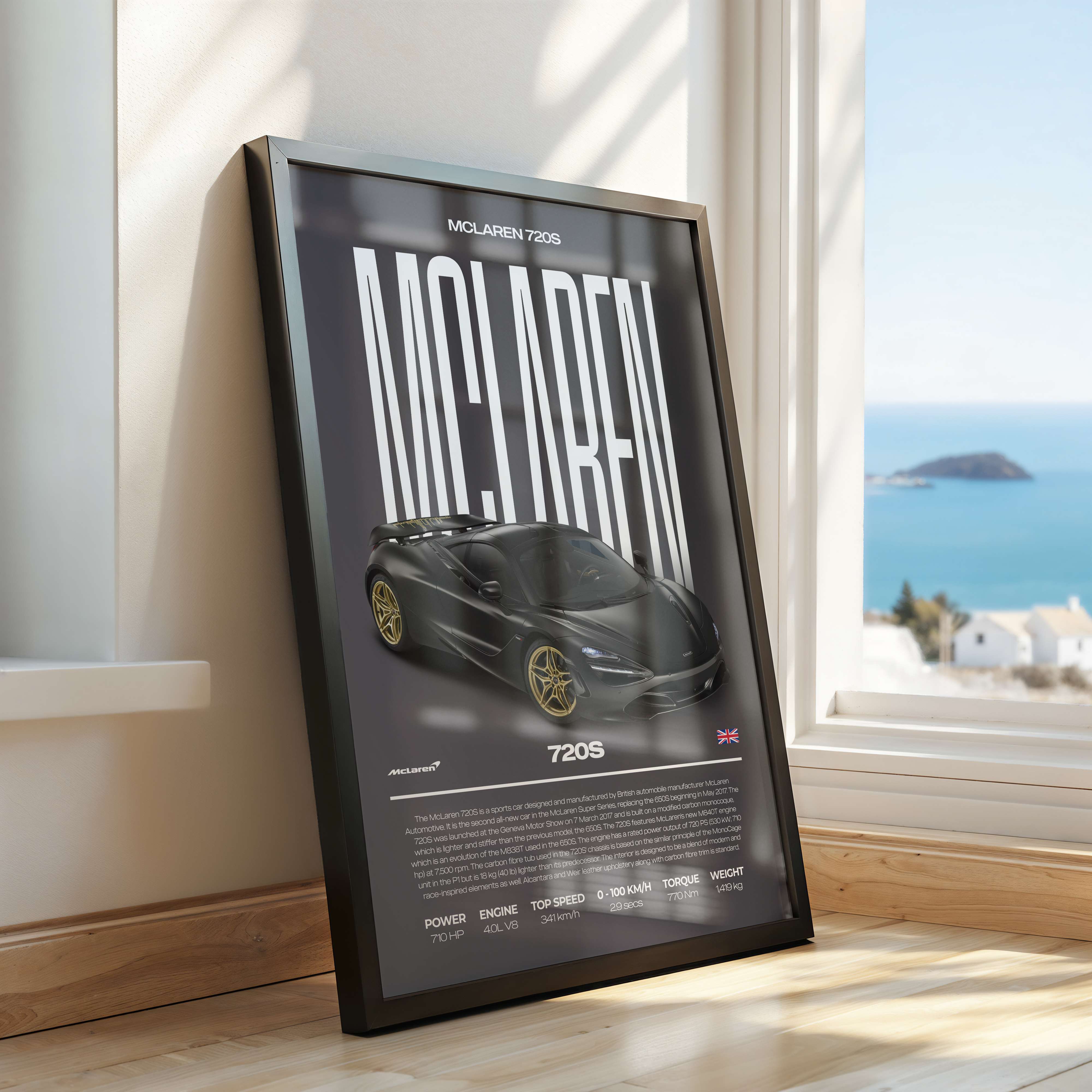 McLaren 720S Poster