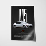 M5 E39 Car Poster