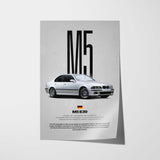 M5 E39 Car Poster