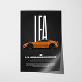 LFA Nürburgring Package Car Poster