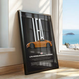 LFA Nürburgring Package Car Poster