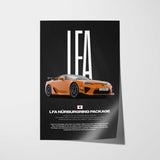LFA Nürburgring Package Car Poster