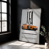 LFA Nürburgring Package Car Poster