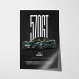 570GT Car Poster