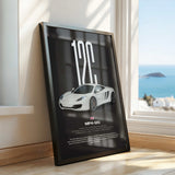 MP4-12C Car Poster