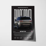 Range Rover Sport SV Poster