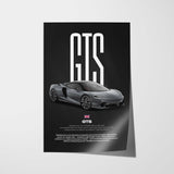GTS Car Poster