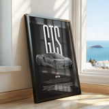 GTS Car Poster