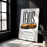 Lexus LFA Nürburgring Package Poster