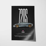 720S Car Poster