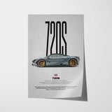 720S Car Poster