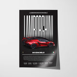 Lamborghini Invencible Poster