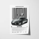 Lamborghini Estoque Poster