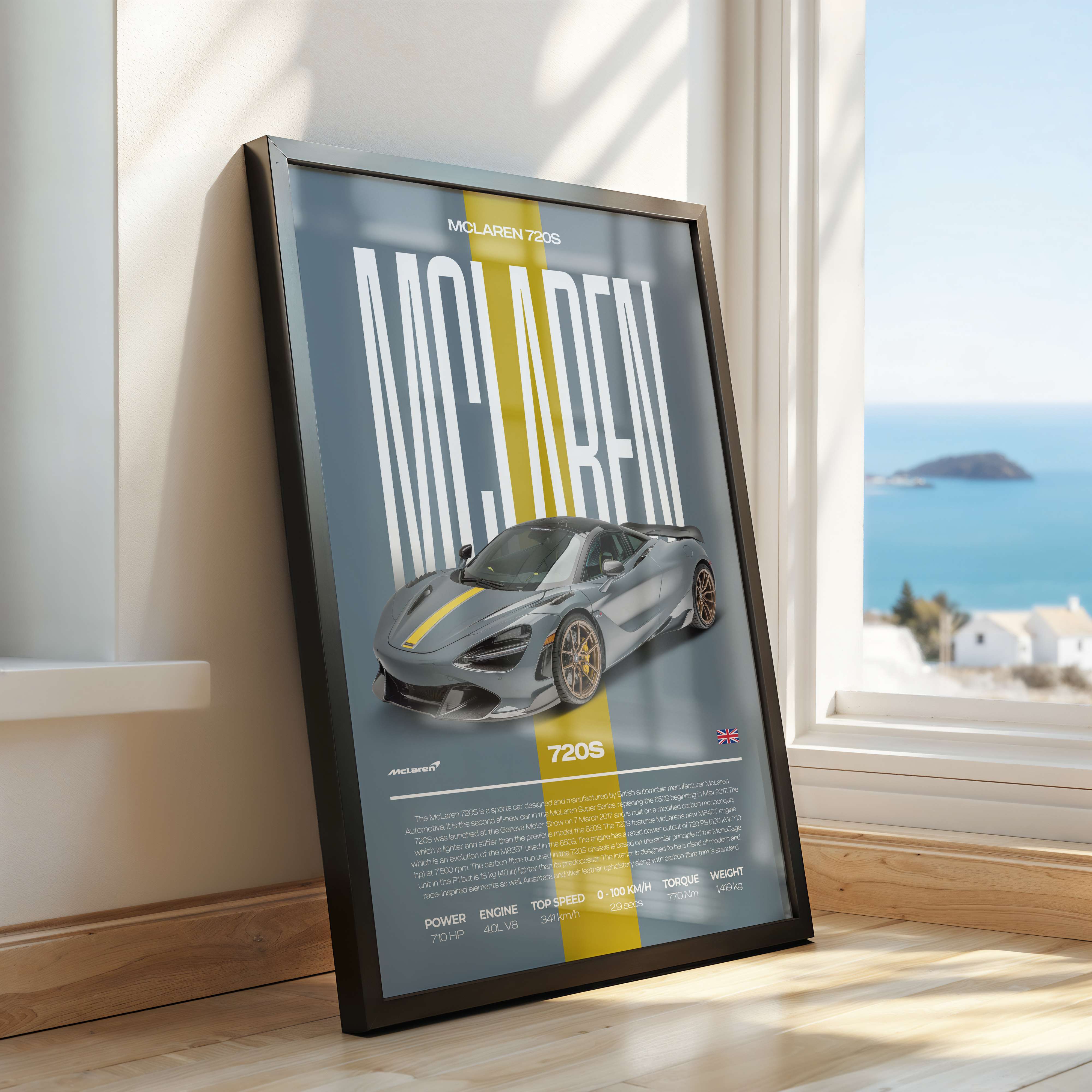 McLaren 720S Poster