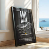 M8 Competition Car Poster