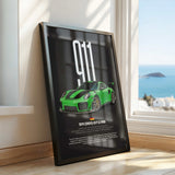 911 GT2 RS (991) Car Poster