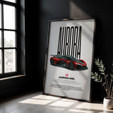 Aurora Agil Car Poster