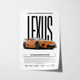 Lexus LFA Nürburgring Package Poster