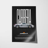 Carrera GT Car Poster