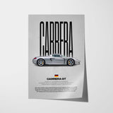 Carrera GT Car Poster