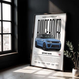 Range Rover Sport SVR Poster