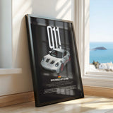 911 GT3 RS (992) Car Poster