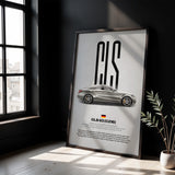 CLS63 AMG (C218) Car Poster