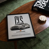 CLS63 AMG (C218) Car Poster