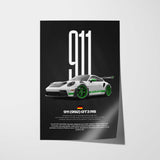 911 GT3 RS (992) Car Poster