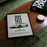911 GT3 RS (992) Car Poster