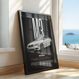 M3 E90 Car Poster