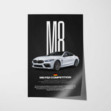 M8 Competition Car Poster