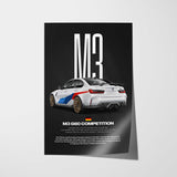 M3 G80 Competition Car Poster