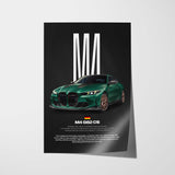 M4 CS (G82) Car Poster