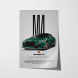 M4 CS (G82) Car Poster