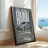 BMW M3 G80 Competition Poster