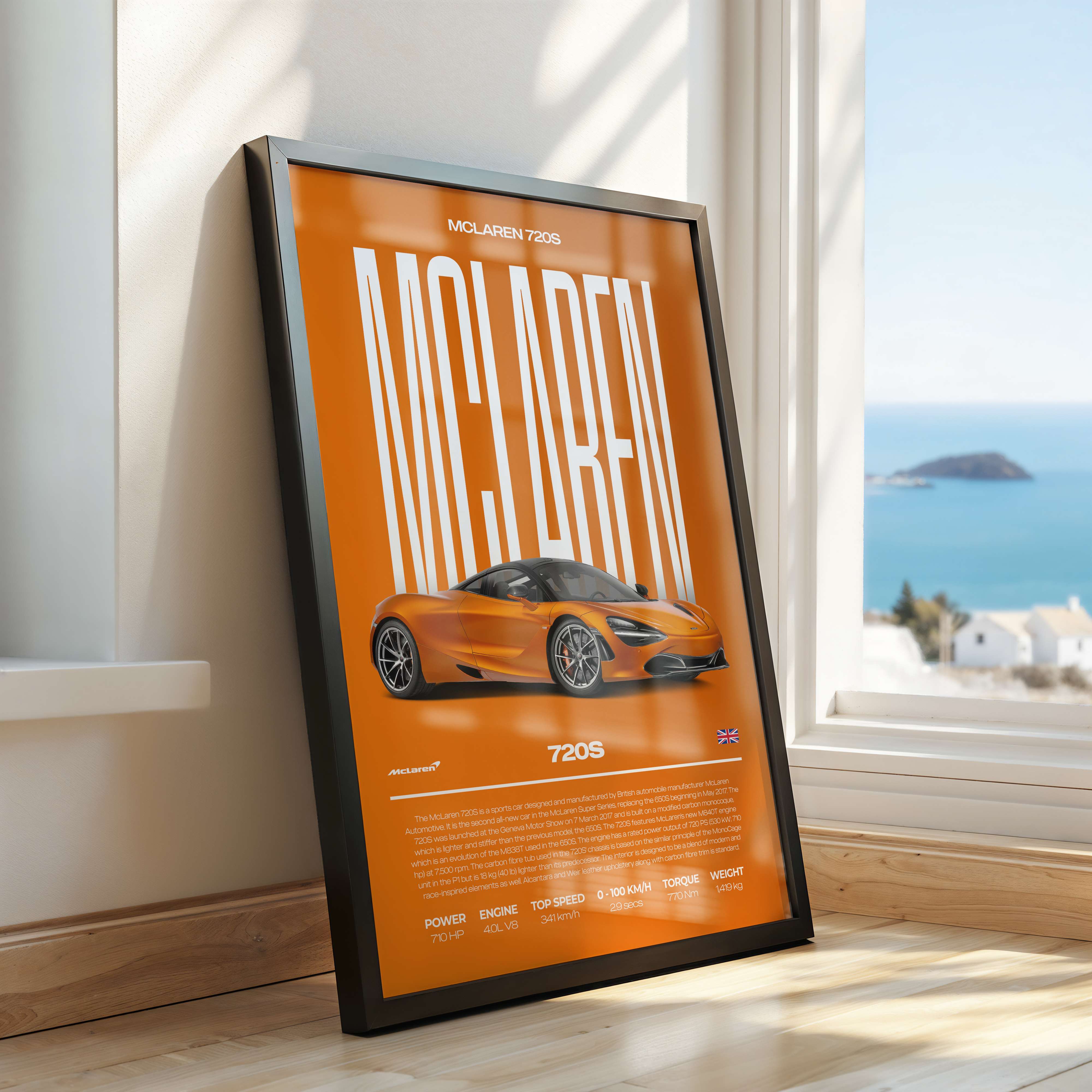 McLaren 720S Poster