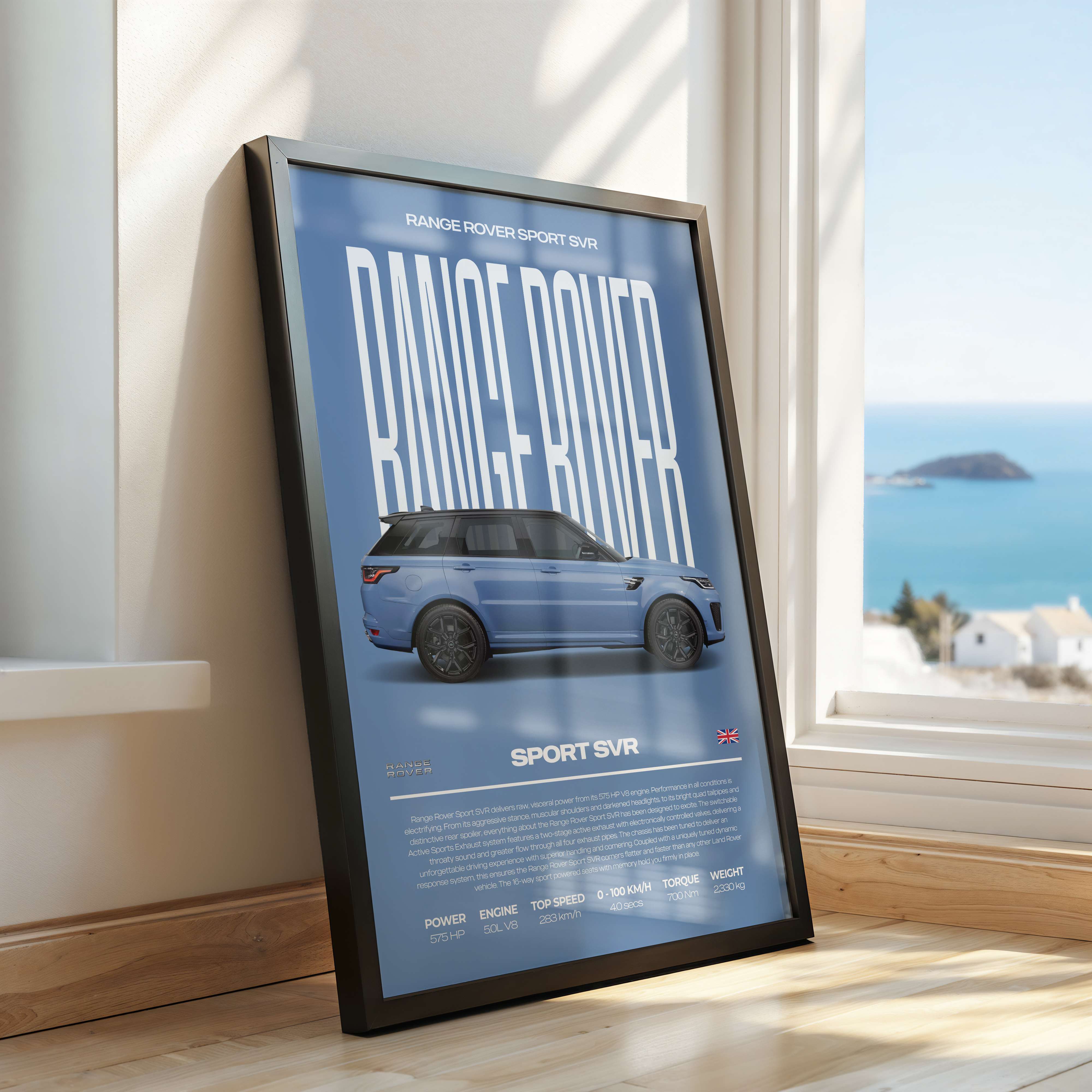 Range Rover Sport SVR Poster