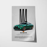 M4 CS (G82) Car Poster