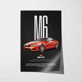 M6 (F13) Car Poster