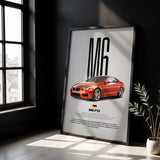 M6 (F13) Car Poster