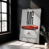M6 (F13) Car Poster