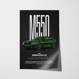 M550i G30 LCI Car Poster