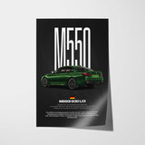 M550i G30 LCI Car Poster