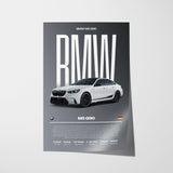 BMW M5 G90 Poster