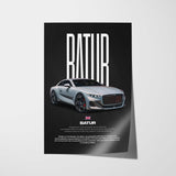 Mulliner Batur Car Poster