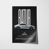 Mulliner Batur Car Poster