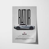 Mulliner Batur Car Poster