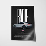 Mulliner Batur Car Poster